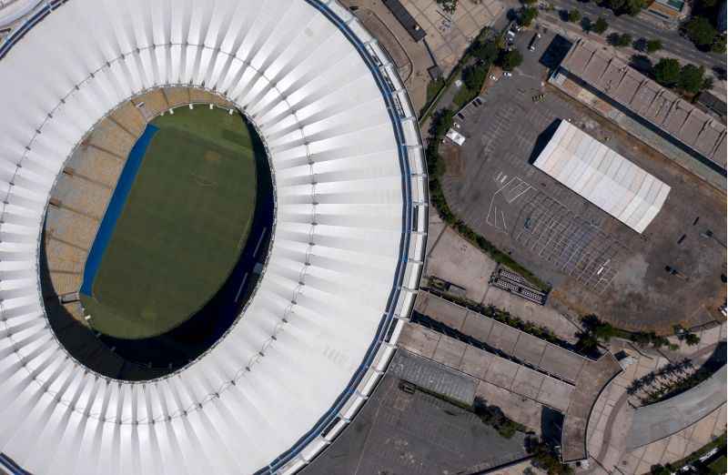 Vista aÃ©rea do MaracanÃ£