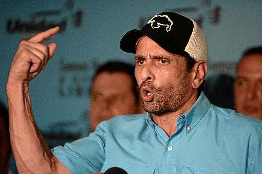 Henrique Capriles, fundador do Primero Justicia: Maduro tem %u201CambiÃ§Ã£o doentia pelo poder%u201D