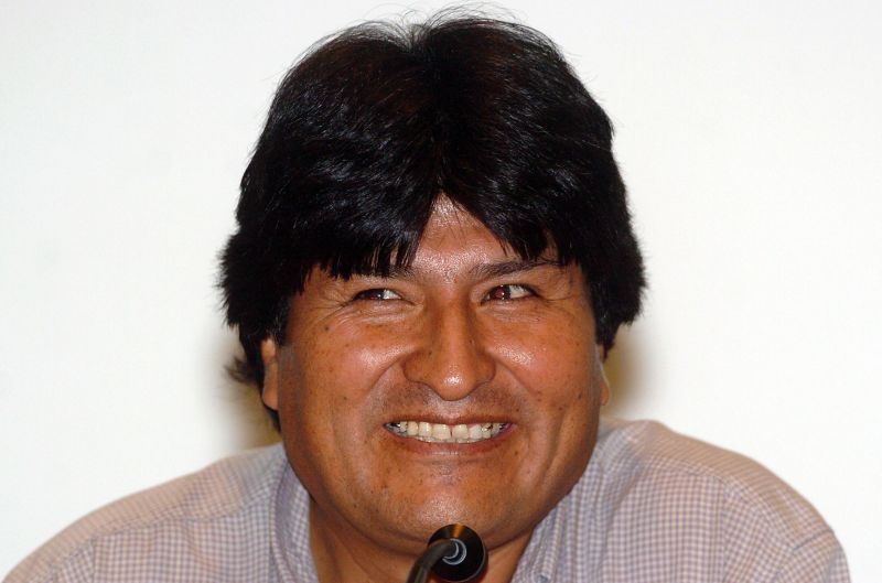 Evo Morales.