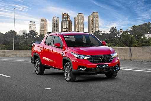 Nova geraÃ§Ã£o da Fiat Strada chega com design moderno, cabine dupla de quatro portas e mais seguranÃ§a