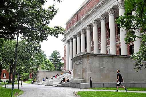 CÃ¢mpus da Universidade de Harvard, em Cambridge (Massachusetts): mais de 1 milhÃ£o de estudantes estrangeiros poderÃ£o ser afetados no paÃ­s