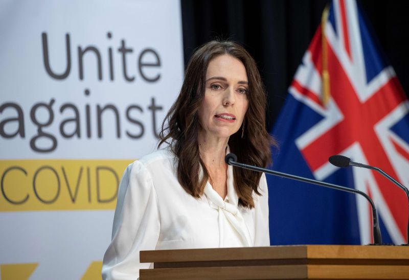 A primeira-ministra da Nova ZelÃ¢ndia Jacinda Ardern.