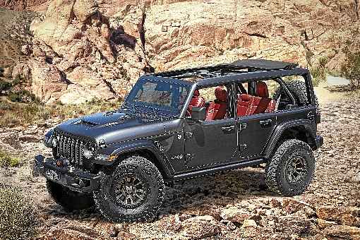 Jeep lanÃ§a conceito do Wrangler com motor V8 em resposta ao Ford Bronco e Land Rover Defender 2021