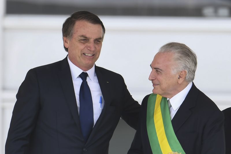 Bolsonaro e Temer