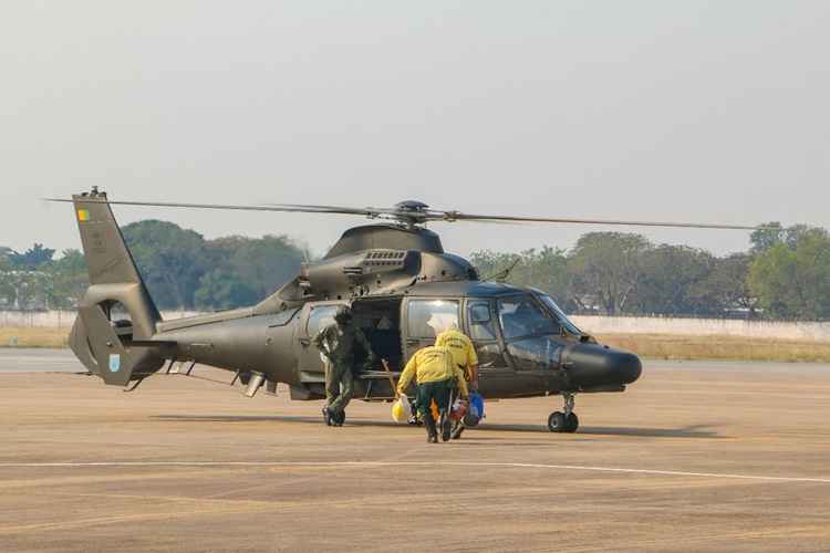 OperaÃ§Ã£o teve inÃ­cio neste sÃ¡bado apÃ³s pedido do governo do Moto Grosso do Sul