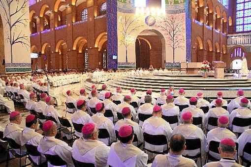 Assembleia Geral da CNBB: de acordo com boletim, o nÃºmero Ã© aproximado, porque nem todas as dioceses conseguiram encaminhar os dados