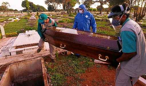 Das 27 unidades federativas, 21 tÃªm mais de mil mortos por covid