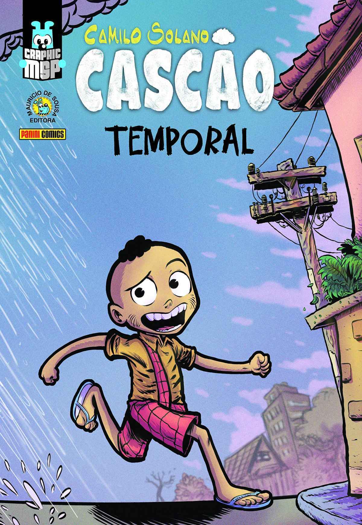 Capa da HQ CascÃ£o Temporal de Camilo Solano