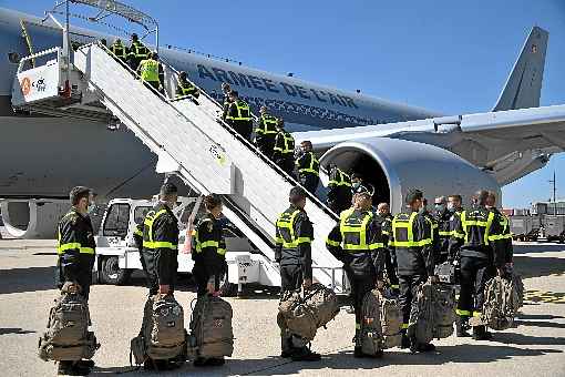 Equipe da Defesa Civil da FranÃ§a embarca em voo para a capital libanesa: equipamentos mÃ©dicos  e clÃ­nica mÃ³vel