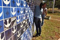 Igrejinha-307/308 Sul Um incêndio, em 9 de janeiro deste ano, destruiu pelo menos 60 peças criadas por Athos Bulcão. Monumento passa por restauração