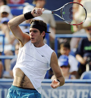 O argentino Del Potro chegou ao bicampeonato em Washington