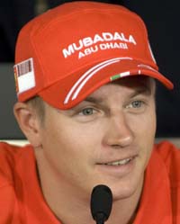 Raikkonen é o 10º no Mundial de F-1